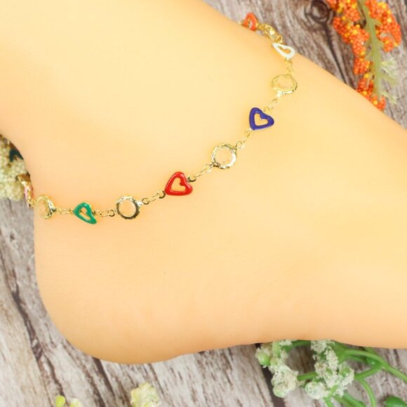 Dainty Anklet for Women – Elegant Everyday Jewelry & Perfect Gift | MLCRC1988 - Picture 3 of 10